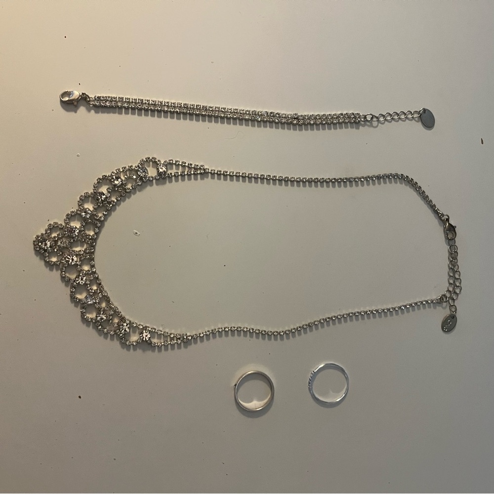 Silver Jewelry Set